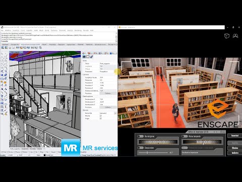 Enscape 2.9 render per Rhino - Lezione #19 #enscape3d #rhinocero