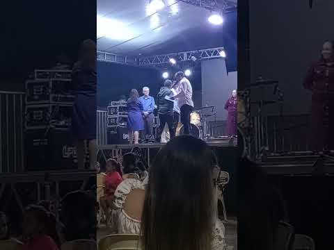 Evento no bosque Municipal dia do evangélico Ministro Andreazza RO