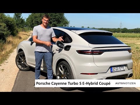 Porsche Cayenne Turbo S E-Hybrid Coupé 2019: Power-SUV mit 680 PS - Review, Test, Fahrbericht