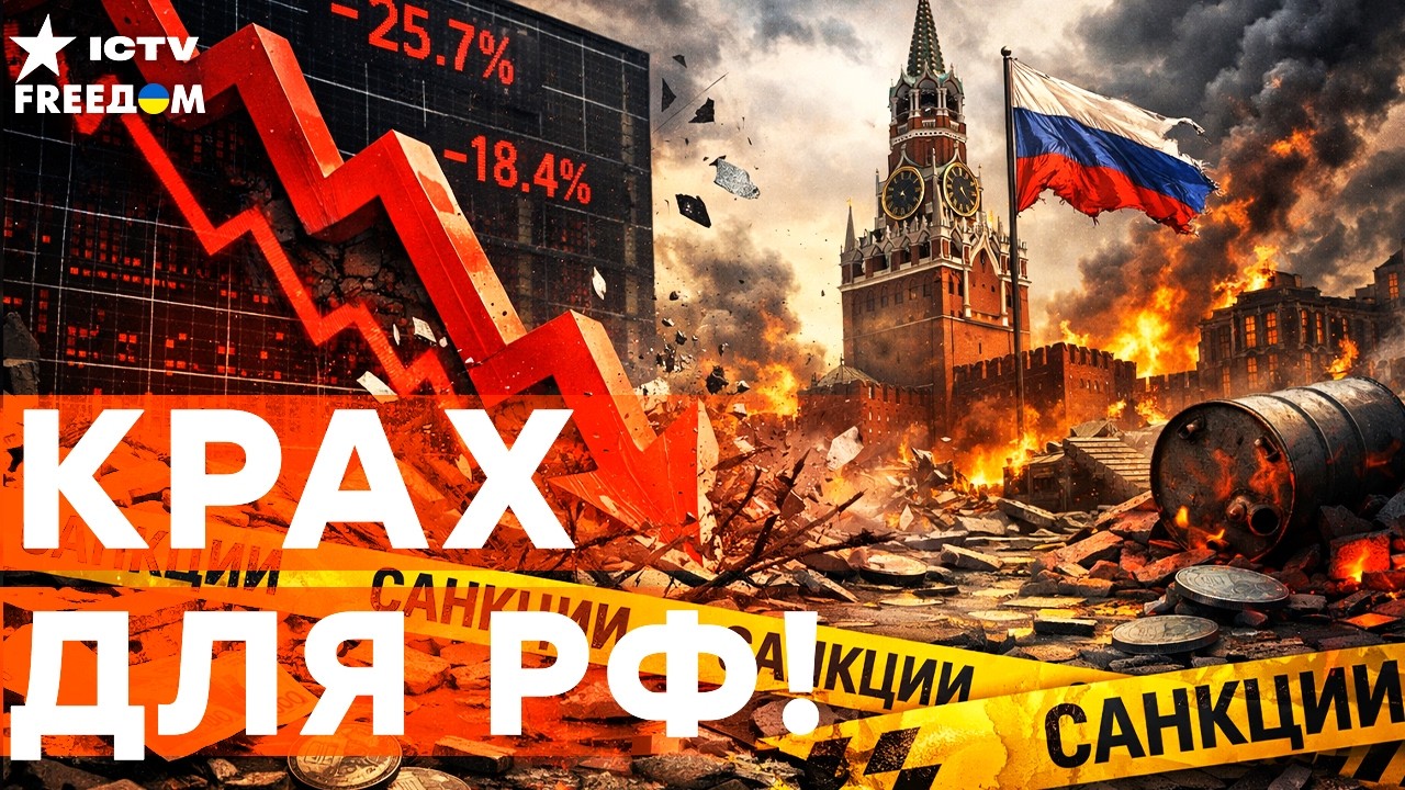 КРЕМЛЬ ВЗВЫЛ! САНКЦИИ — СОКРУШИТЕЛЬНЫЙ УДАР по РЕЖИМУ! ЭКОНОМИКЕ КРАНТЫ!