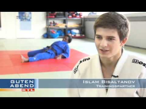 Severine Nebie bei Stefan Buben zur Judo-WM Vorbereitung 2011