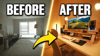 Transforming my Best Friend's Guest Room Into His DREAM OFFICE