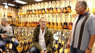 Gerry Beckley from America at Norman's Rare Guitars