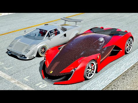 Ferrari Impronta vs Lamborghini Huratach at Laguna Seca