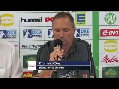 14.09.2014 GWD Minden - TSG Ludwigshafen-Friesenheim // Pressekonferenz