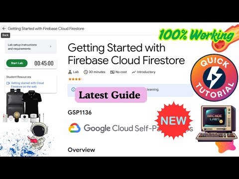 Getting Started with Firebase Cloud Firestore || GSP1136 || #qwiklabs #arcade