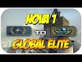 CSGO - Road to Global Elite - Gold Nova 1 