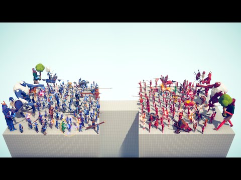 50v50 ALL UNITS TOURNAMENT - Totally Accurate Battle Simulator TABS