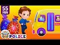 ChuChu TV Police Save School Children from Bad Guys in the School Van | ChuChu TV Surprise Eggs Toys