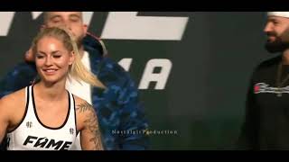 MMA Beautiful Female Fighters Attitude  Kamila Smo