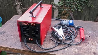 Homemade 200 Amp Arc Welder using Microwave Transformers