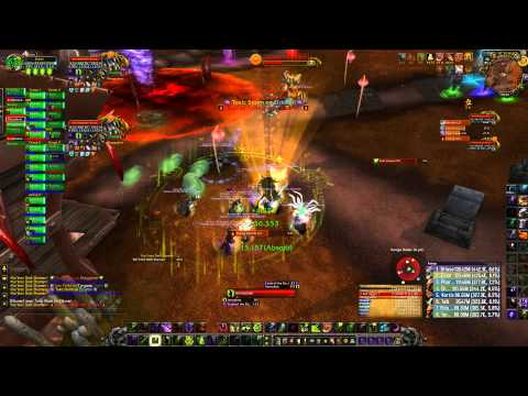 Kor'kron Dark Shaman 25M Heroic Destruction Warlock PoV