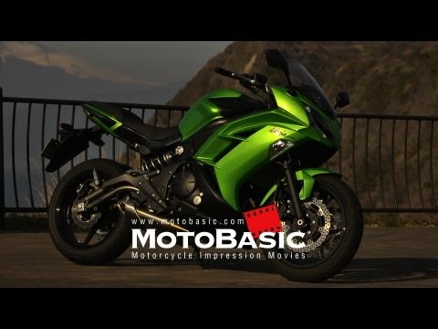 Kawasaki Ninja 650 (2012) SHORT TEST RIDE カワサキ ニンジャ650 バイク試乗ショートレビュー
