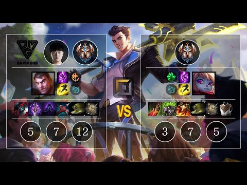 OMG Curse Jayce vs Poppy Top - KR Challenger Patch 10.11