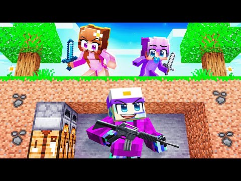 I Secretly Used GUNS in a Minecraft Speedrun