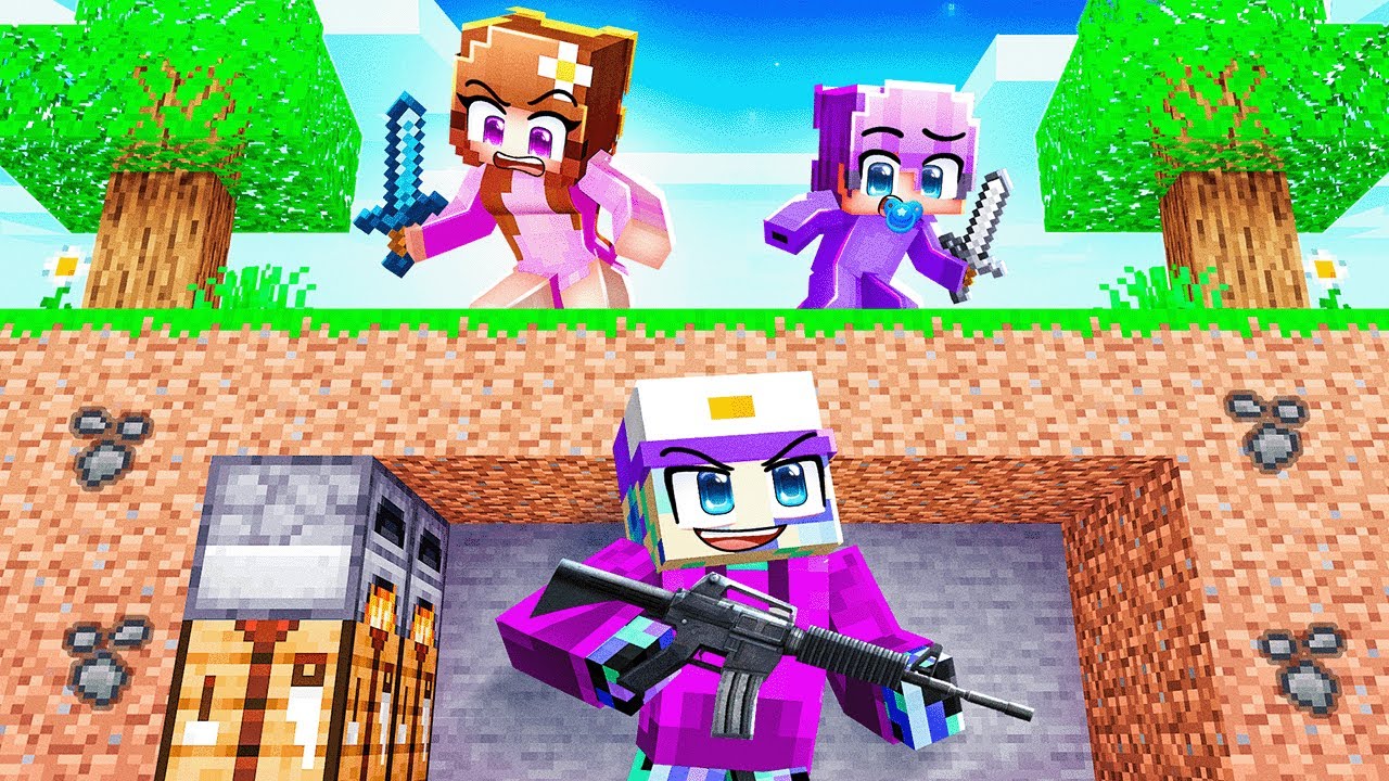 I Secretly Used GUNS in a Minecraft Speedrun