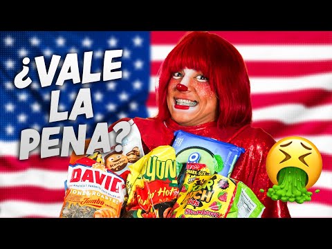 PROBANDO ✅ DULCES DE ESTADOS UNIDOS 🇺🇸 - #WilynKRollo