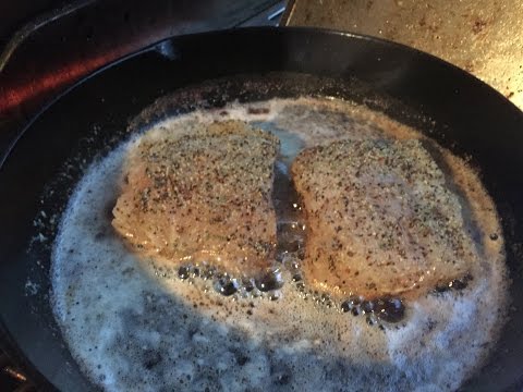 Grill luscious Butter Pan Seared Grouper