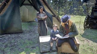 Hosea Teaching Jack to Read / Hidden Dialogue / Red Dead Redemption 2