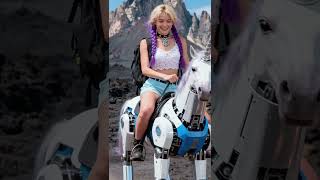 The Unicorn Rises! 🦄 Riding a Cyber Unicorn Across the Wasteland! Rate This Dream Mount! 💖