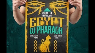 How to Create an Egyptian Themed Gig Poster in Photoshop
