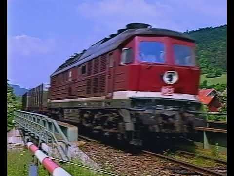 Mit der Ludmilla durch Thüringen, Eisenbahn der Baureihe 132 aus Luhansk