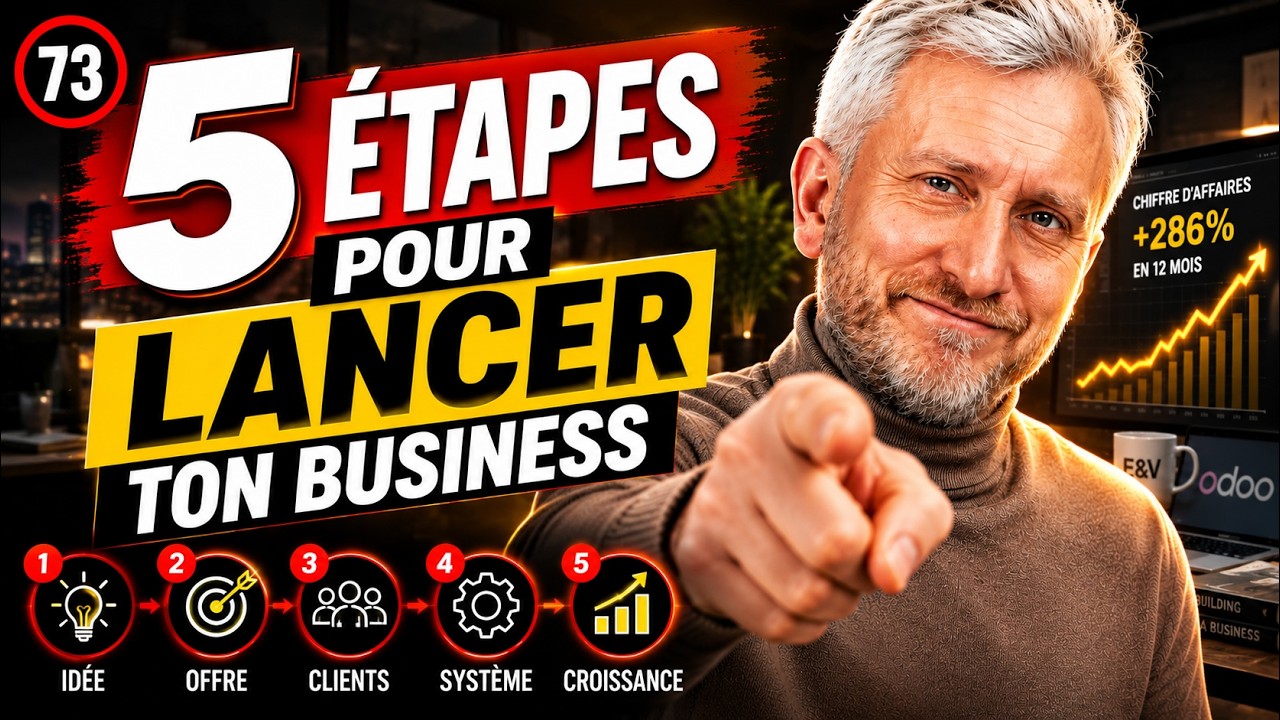 Comment lancer ton business en 2025