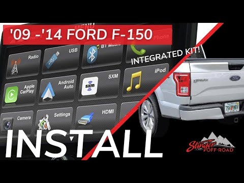 Upgrade Your 2009-2014 Ford F-150 With A 10-inch Heigh10 Radio Kit!