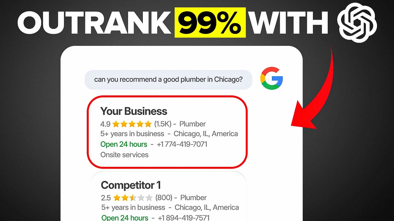 Outrank 99% on Google Maps With 5 Ai Prompts