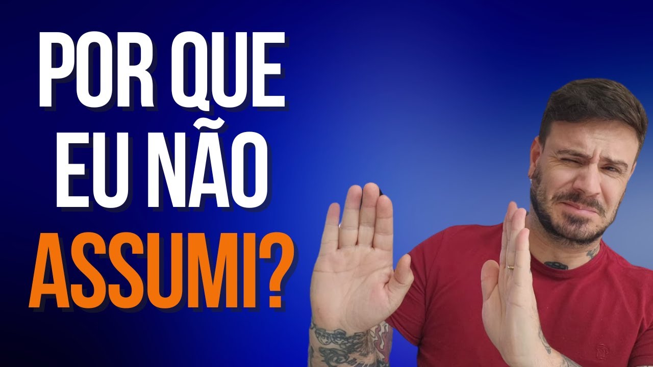 Por que não assumi meu CONCURSO?