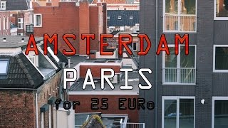 Backpacking France & Netherlands travel video