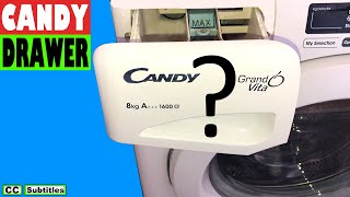 Candy Washing Machine Detergent Drawer Overview Grand Vita