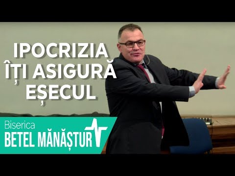 Ipocrizia îți asigură eșecul | Marius Sabou