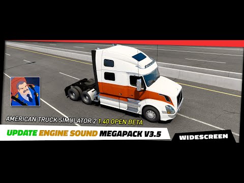 ATS (1.40 beta) | Engine Sound Pack 3.5 for patch 1.39 - 1.40 (by Kriechbaum)