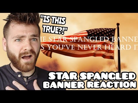 British Guy Reacts to Star Spangled Banner As You've Never Heard It BRITISH REACTION!