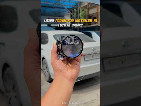 Toyota camry Head lights projector installation ⚡️✨genome platinum series #toyotacamry