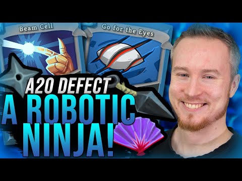 Full Ninja ROBOT?!  | Ascension 20 Defect Run | Slay the Spire