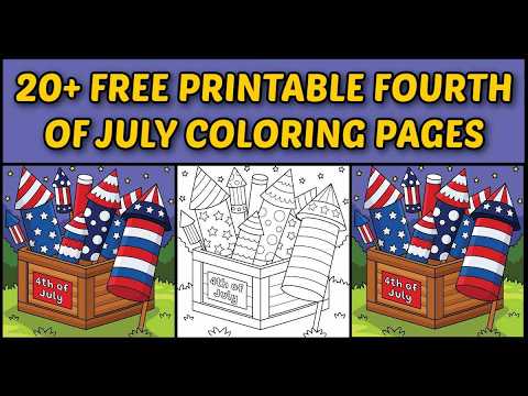July Coloring Pages Free Printable