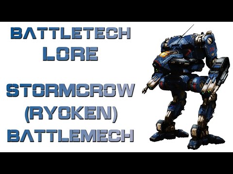 Battletech Lore - Stormcrow (Ryoken) Battlemech