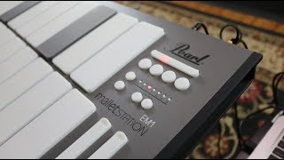 Video thumbnail for Pearl EM1 MalletSTATION 3.0 Octave MIDI Controller, Columbus Percussion by Columbus Percussion