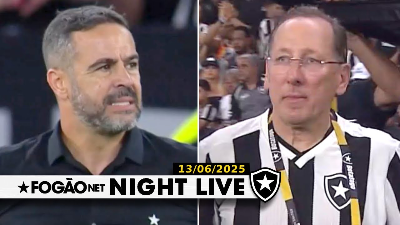 NIGHT LIVE | John Textor não curte declarações de Artur Jorge; Savarino se junta ao Botafogo nos EUA