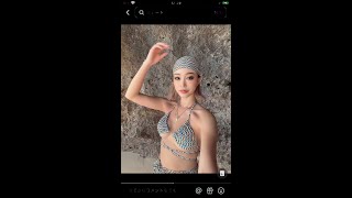 南れいか　ラウンドガール　胸ちら