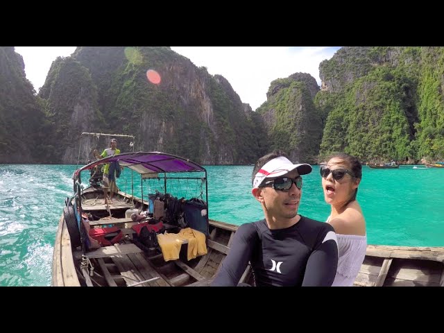 Thailand Vlog: Koh Phi Phi! Snorkeling & Monkey Beach!