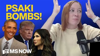 PSAKI BOMBS: NOEM HUMILIATED / WHAT IF OBAMA FLIPPED SOMEONE OFF? / THE GUY SHE “F***ING LOVES”