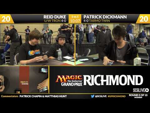 GPRichmond - Round 5b - Reid Duke vs Patrick Dickmann