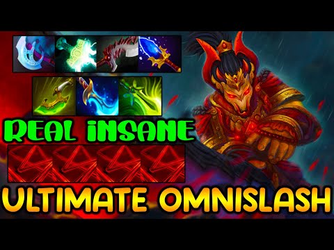 REAL INTENSE ULTIMATE OMNISLASH - INTENSE CARRY JUGGERNAUT - FULL TEAM FIGHT - DOTA 2 GAMEPLAY