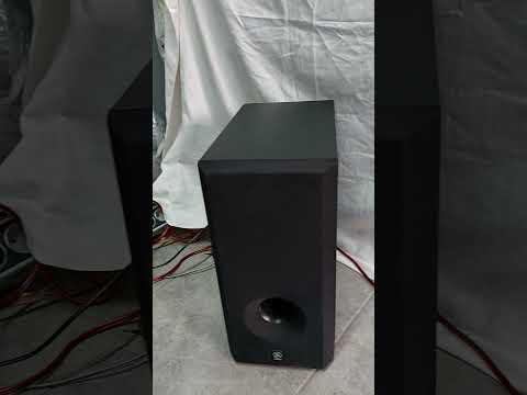 Yamaha sw-p201 subwoofer test