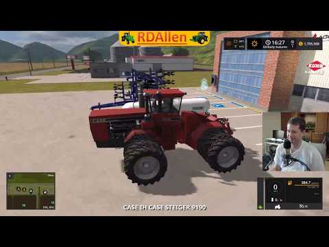 Harvesting Time Michigan Farms MP FS17 RDAllen Live 8 23 2018