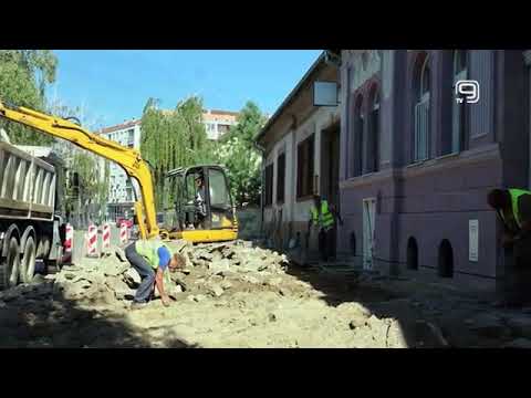 Обнова паркинга у делу Алмашке улице („Инфо”, Канал 9, 3. 7. 2025.)