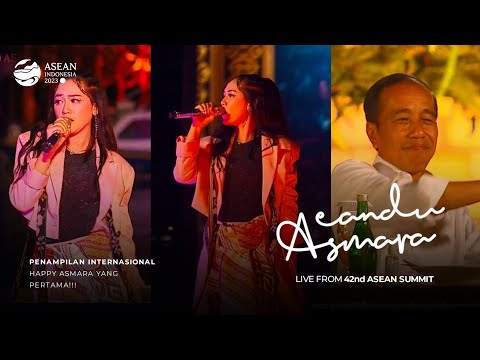 TAMPIL DI HADAPAN JOKOWI! | Happy Asmara - Candu Asmara (Live from KTT ASEAN 2023, Labuan Bajo)